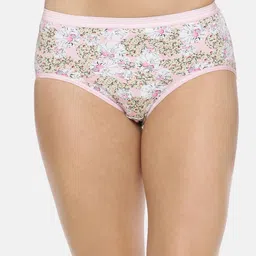 RedRose Women Plus Size Pack Of 3 Printed Cotton Hipster Briefs Deepa Multi image 3