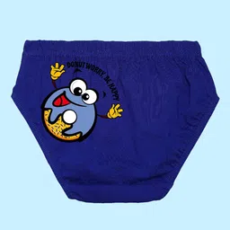 NUSYL Boys Pack Of 5 Printed Cotton Basic Brief image 4