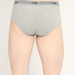 VIP Pack Of 5 Assorted Cotton Mid Rise Briefs VP-MI-BF-FRESH-10P-95-PO5 image 4
