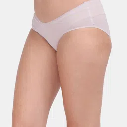 Amour Secret Women Pack Of 3 Black and Purple Solid Hipster Briefs image 2