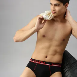 Lux Cozi Pack Of 3 Mid Rise Basic Briefs COZI_BIGSHOT_BRF_AST2_3PC image 5