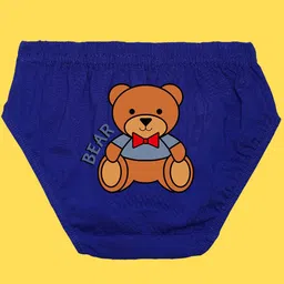 NUSYL Boys Pack Of 4 Printed Cotton Basic Briefs NUBCBRFPO4.0011 image 5