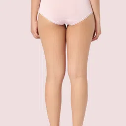 INTIMATE QUEEN Pack Of 2 Anti Bacterial Lace Hipster Briefs image 3