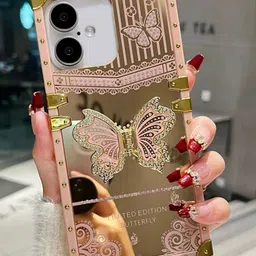 Luxury Kase Solid Printed iPhone 16 Back Case Mobile Accessories image 1