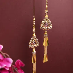 ANIKAS CREATION Women Waist Latkans Saree Accessories-picture-33