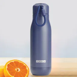 zoku Trendy 500ml Navy Blue Stainless Steel Bottle-picture-32