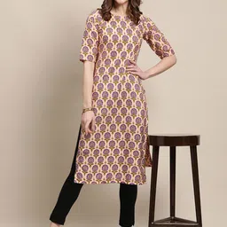 7threads KALINI Women Pack of 6 Crepe Kurta image 3
