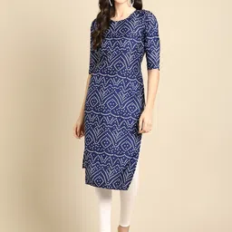 7threads KALINI Women Pack of 6 Crepe Kurta image 5