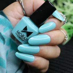 Moraze Set of Double Ended Brush & Nail Paint - Aquamarine image 5