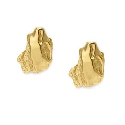 Estele Gold Plated Stylish Semi Luxury Demifine Stud Earrings image 2