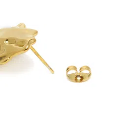 Estele Gold Plated Stylish Semi Luxury Demifine Stud Earrings image 4