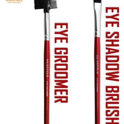 MAJESTIQUE Set of 4 Eye Beautifier Makeup Brushes - Red image 4