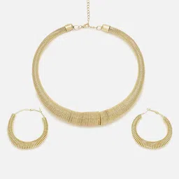 DressBerry Gold-Plated Necklace & Earring image 2