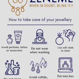 ZENEME Rhodium Plated Shimmery Rose Gold Leaf Pendant & Earring Set image 3