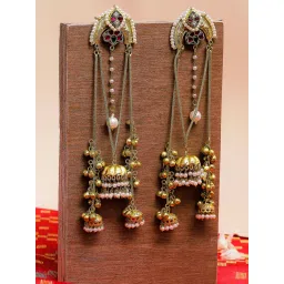 Viana Jewels Fanaah Kashmiri Jhumka image 3