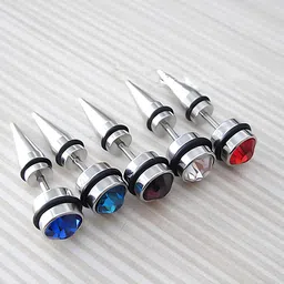 KARISHMA KREATIONS Set Of 3 Stainless Steel Earrings-picture-38