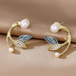 Krelin Gold-Plated Stud Earrings-picture-10