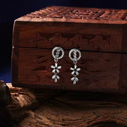 HOT AND BOLD Silver-Toned Classic Studs Earrings-picture-13