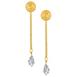 Vighnaharta Gold-Toned Floral Studs Earrings-picture-16