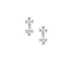 GIVA womens Silver-Toned Contemporary Studs Earrings-picture-46