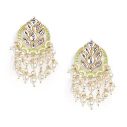 Anouk Gold-Plated Classic Drop Earrings image 2