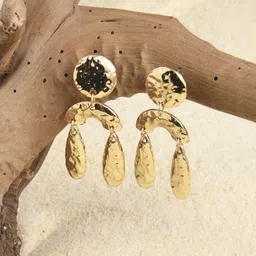 Accessorize Leaf Shaped Drop Earrings-picture-40