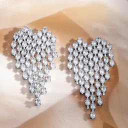 Rubans Teardrop Shaped Drop Earrings-picture-7