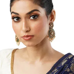 Anouk Beaded Drop Earrings-picture-10