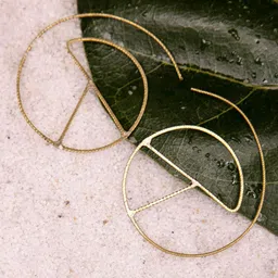 Studio One Love Circular Hoop Earrings image 1