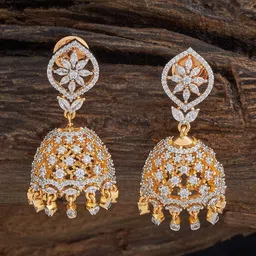 Kushal's Fashion Jewellery Dome Shaped Jhumkas Earrings-picture-41