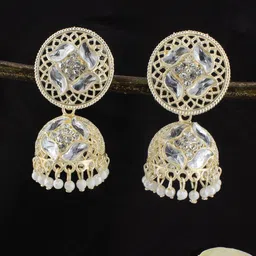PRIVIU Gold Plated Jhumkas-picture-18