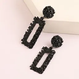 SOHI Geometric Contemporary Drop Earrings-picture-23