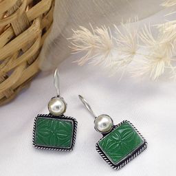 TEEJH Square Drop Earrings-picture-17