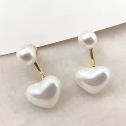 Jewels Galaxy Gold-Plated Contemporary Drop Earrings-picture-40