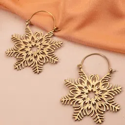Studio One Love Brass-Plated Contemporary Drop Earrings-picture-39