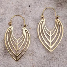 Studio One Love Brass-Plated Contemporary DropEarrings-picture-29