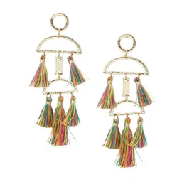 Blisscovered Multicoloured Contemporary Drop Earrings-picture-26