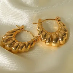PUTSTYLE Contemporary Hoop Earrings-picture-27