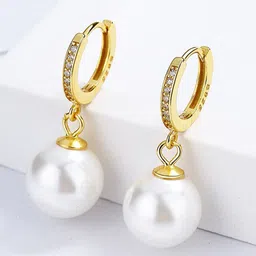 MYKI Gold-Toned Hoop Earrings image 1