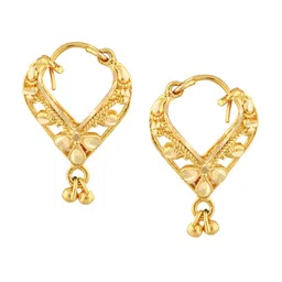 Vighnaharta Set Of 4 Gold-Plated Floral Drop Earrings image 3