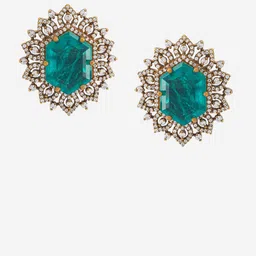 Kushal's Fashion Jewellery Contemporary Studs Earrings image 3