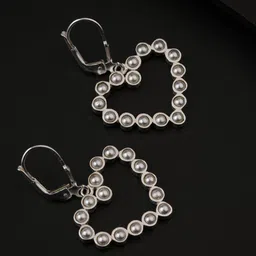 House of Aadyaa Sterling Silver Classic Hoop Earrings image 3