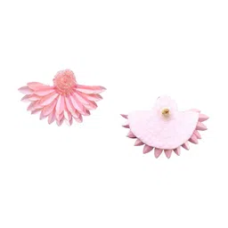 Sangria Beaded Stud Earrings image 3