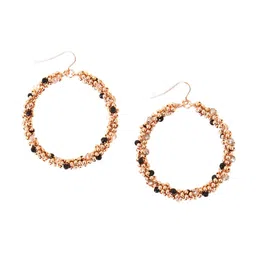 Accessorize Beaded Circular Drop Earrings image 2