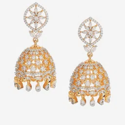 Kushal's Fashion Jewellery Dome Shaped Jhumkas Earrings image 3