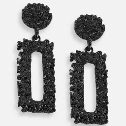 SOHI Geometric Contemporary Drop Earrings image 4