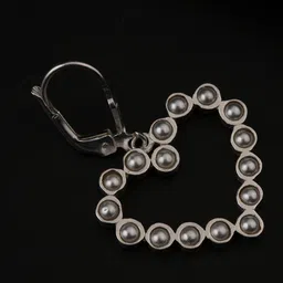 House of Aadyaa Sterling Silver Classic Hoop Earrings image 4