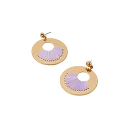 Accessorize Circular Drop Earrings image 3