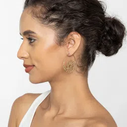 Studio One Love Circular Hoop Earrings image 5