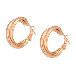 PRIVIU Set Of 4 Contemporary Hoop Earrings image 3